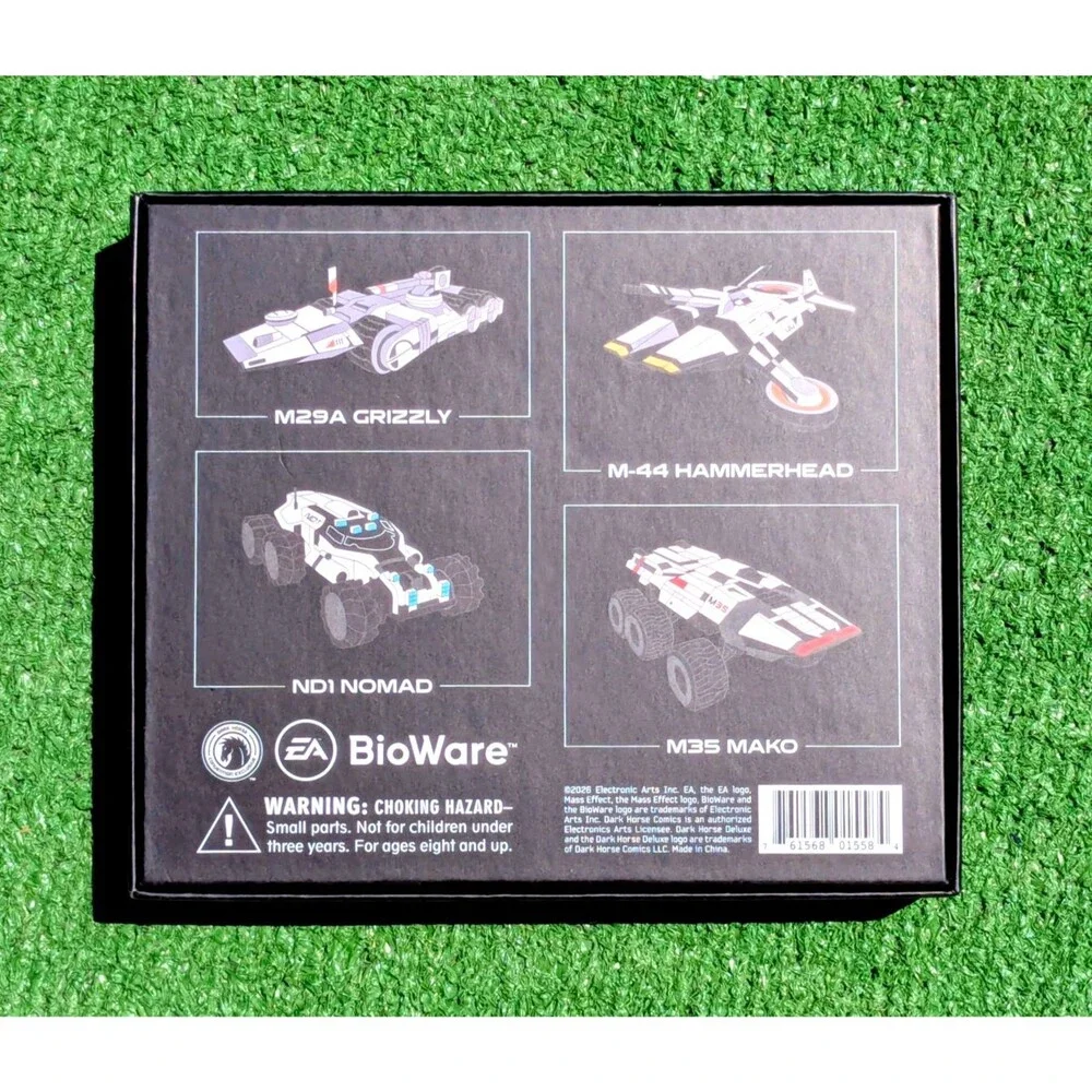 Mass Effect SDCC 2026 Dark Horse Exclusive 4Pc Vehicle Pin Set Ltd. to 500 NIB